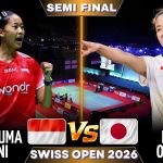 Duel Panas Di Swiss Putri KW Jumpa Nozomi Di Semifinal