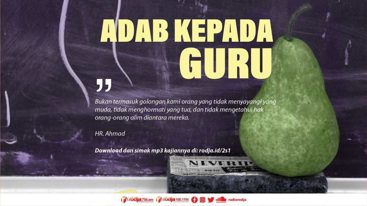 Pentingnya Adab Kepada Guru