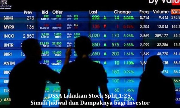 Stock Split DSSA Dimulai, Ini Rangkaian Jadwalnya