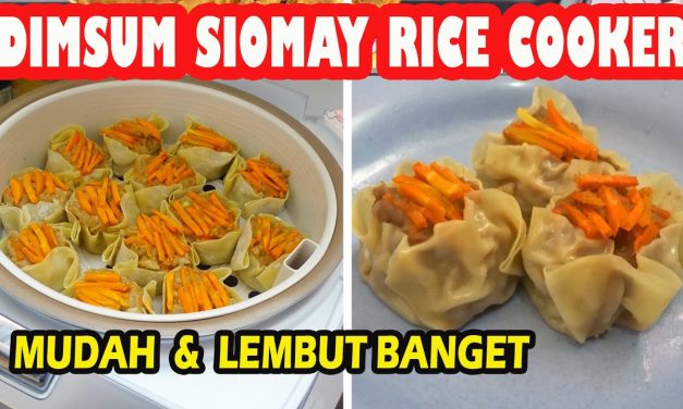 Resep Dimsum Ayam Kukus Magic Com, Hasilnya Tetap Juicy