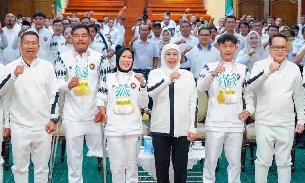 Raih 35 Medali Emas, 15 Atlet Disabilitas Jatim Dapat Rp1,8 Miliar