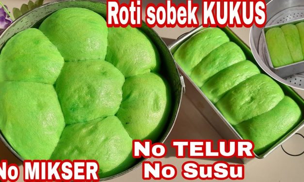 Roti Sobek Kukus Takaran Gelas, Praktis Dan Anti Gagal