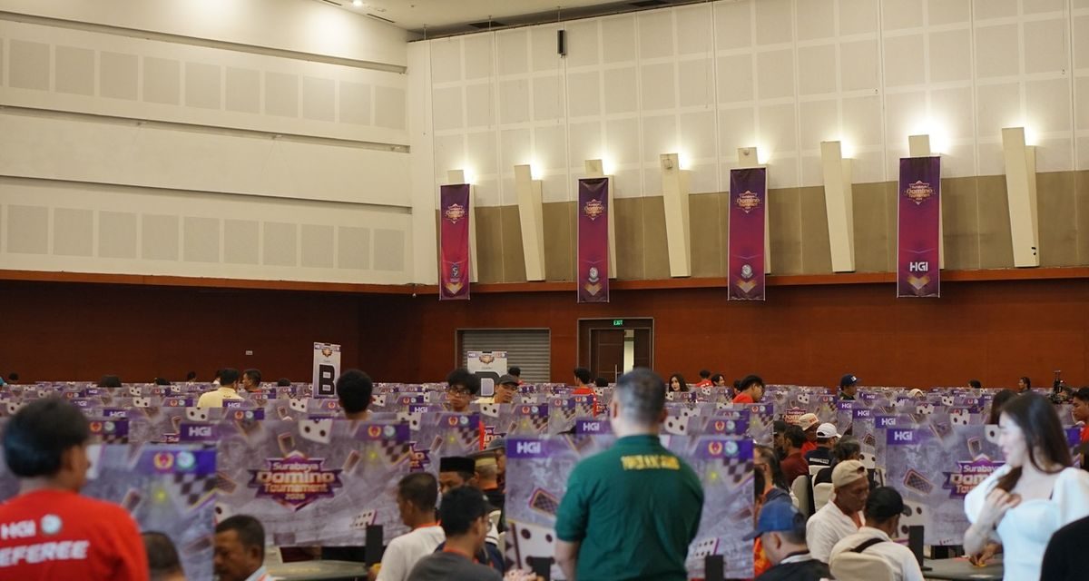 Antusias Tinggi! Turnamen Domino Diikuti Atlet Dari 17 Provinsi