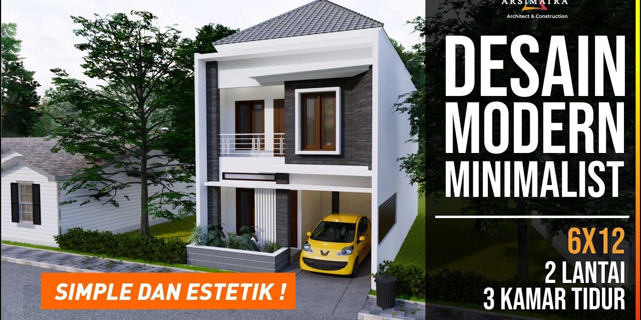 Ide Rumah Minimalis 2 Lantai Di Lahan Terbatas Dan Estetik