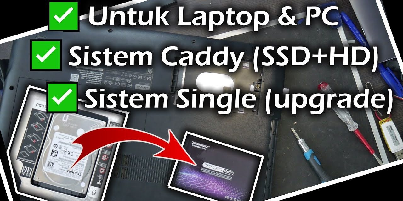 Upgrade Laptop Kalian Sekarang Hanya Dengan Mengganti SSD