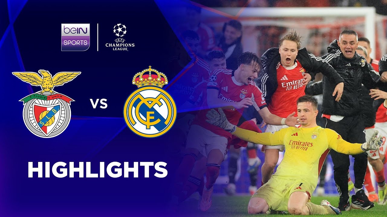 Benfica Hajar Real Madrid