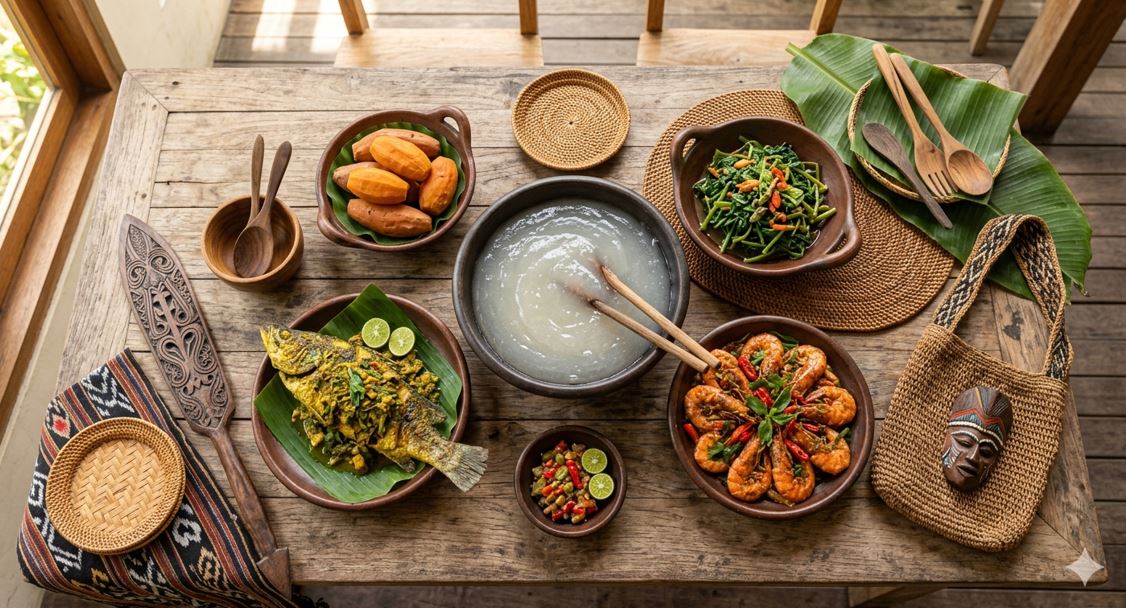 Makanan Khas Papua Di Kenal Nikmat Dan Kaya Akan Budaya