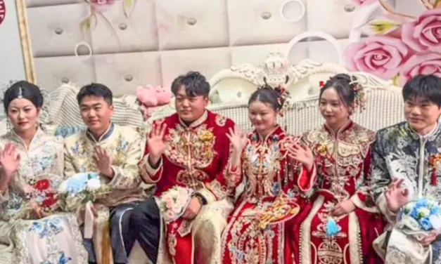 Fenomena Pernikahan Unik Tiga Saudara Kembar Di China