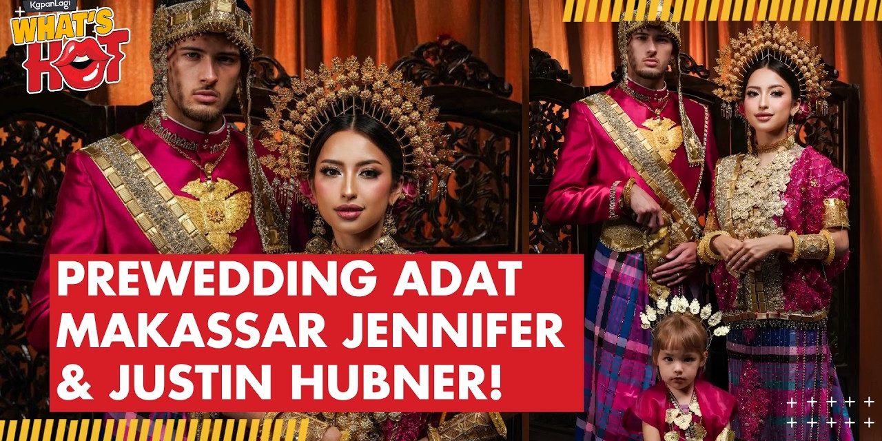 Potret Prewedding Justin Hubner Dan Jennifer Coppen Adat Jawa