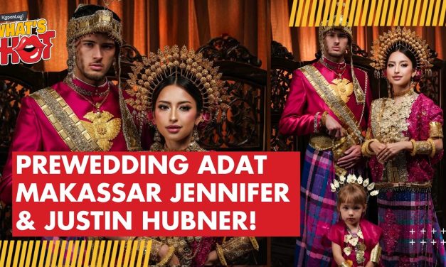 Potret Prewedding Justin Hubner Dan Jennifer Coppen Adat Jawa