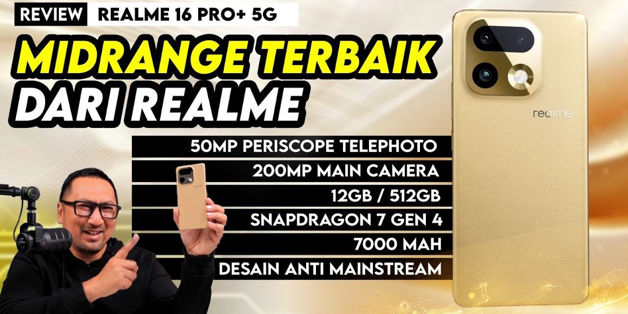 Realme 16 Pro Review: Kencang, Tahan Lama, Dan Tetap Stylish